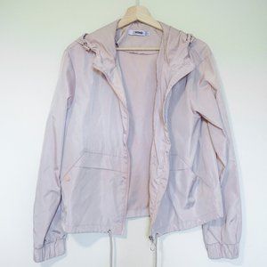 Muave Nylon Rain Jacket